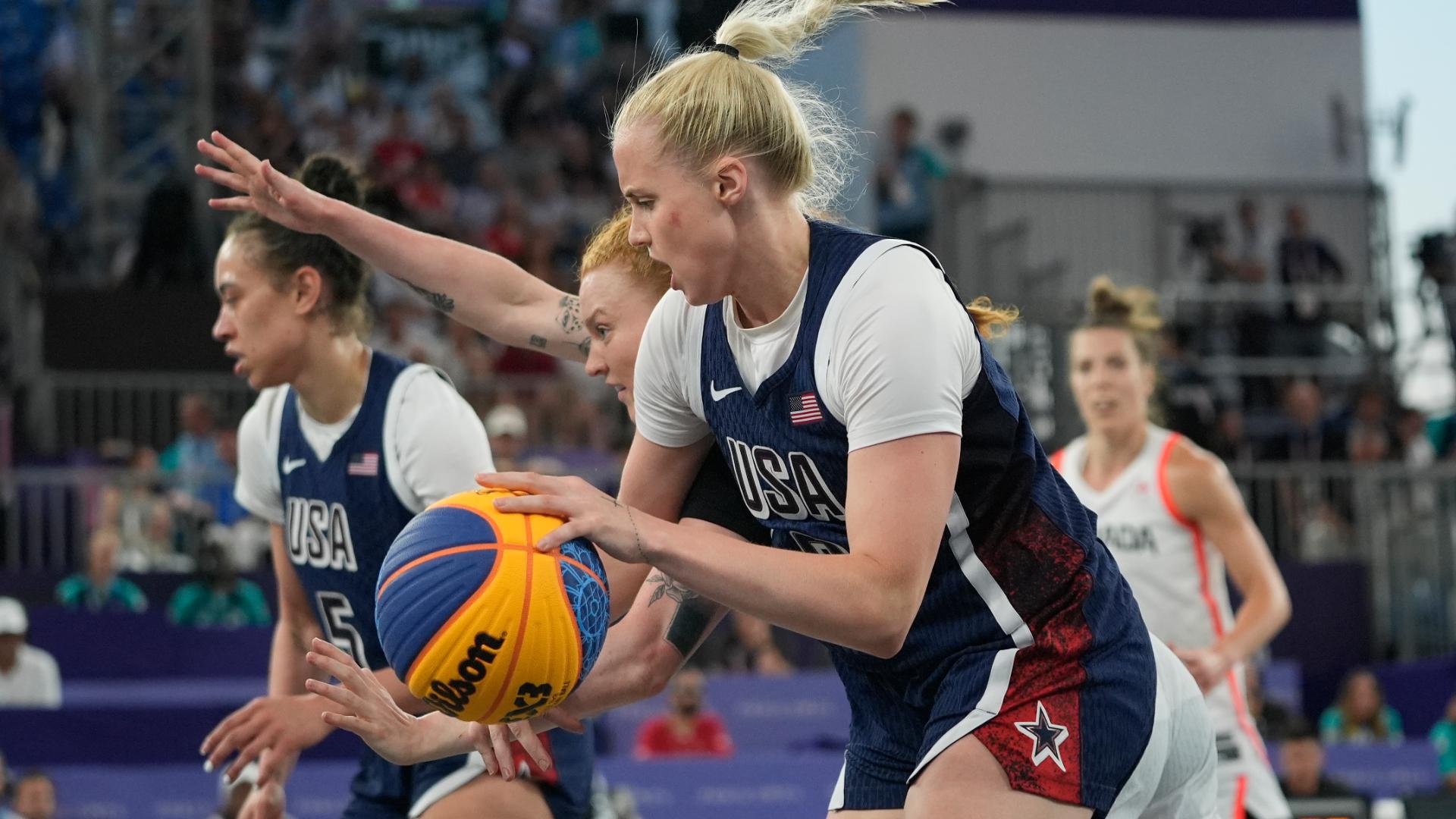 How U.S. women's 3x3 basketball won the bronze medal