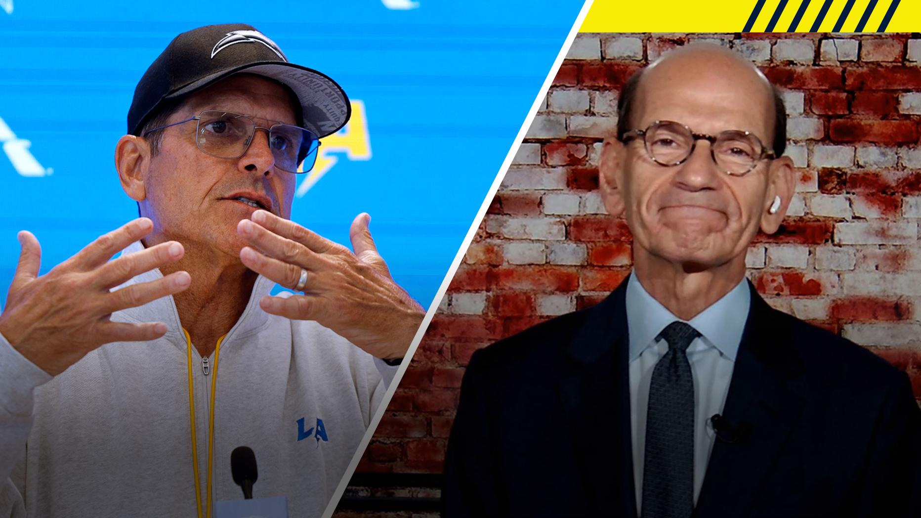 Finebaum: Jim Harbaugh deserves an Oscar for his response to NCAA allegations