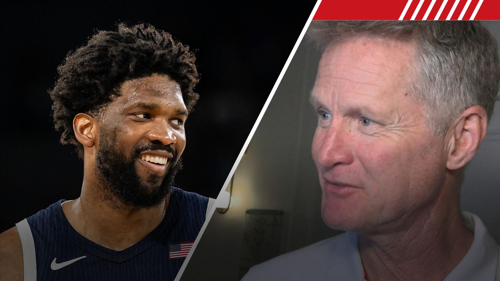 Kerr has high praise for Embiid after quarterfinal win over Brazil