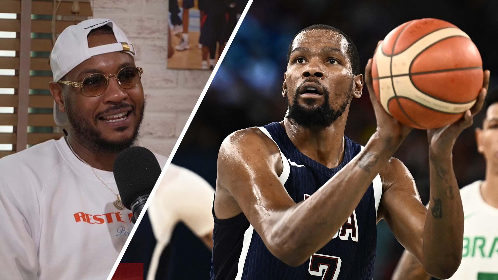 Carmelo: Team USA knows and respects the ball is going to KD