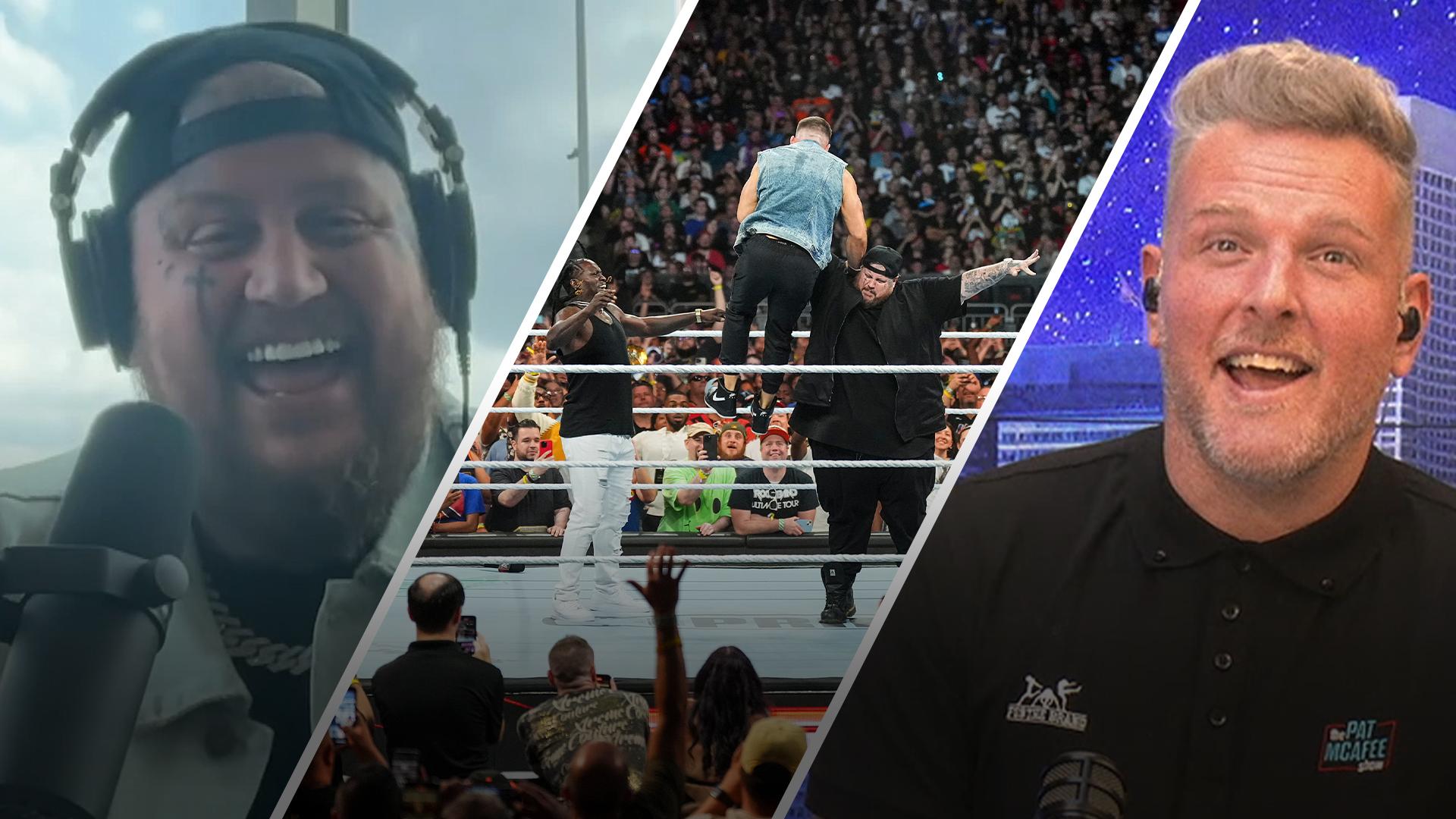 Jelly Roll, McAfee reflect on musician's iconic SummerSlam moment