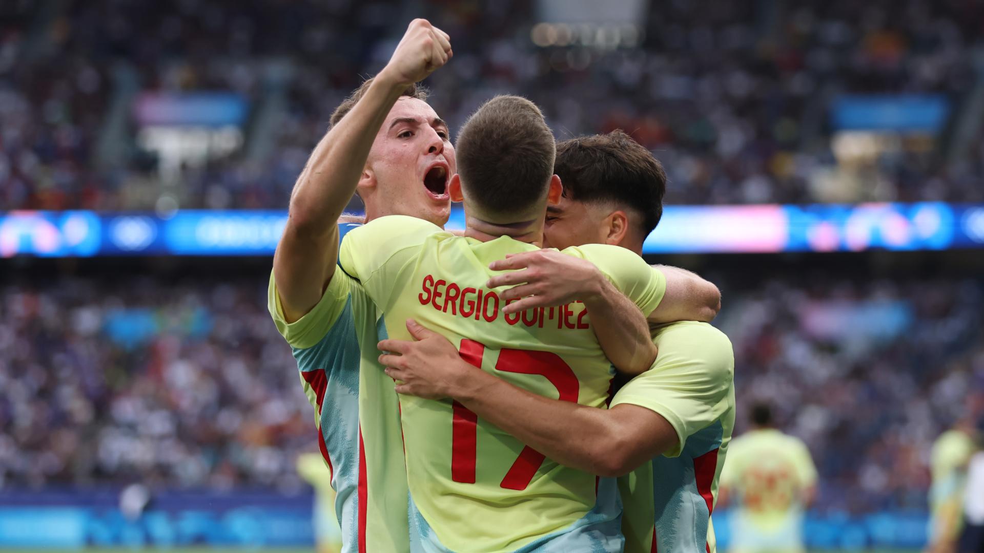 The numbers behind Spain's historic gold medal in men's soccer