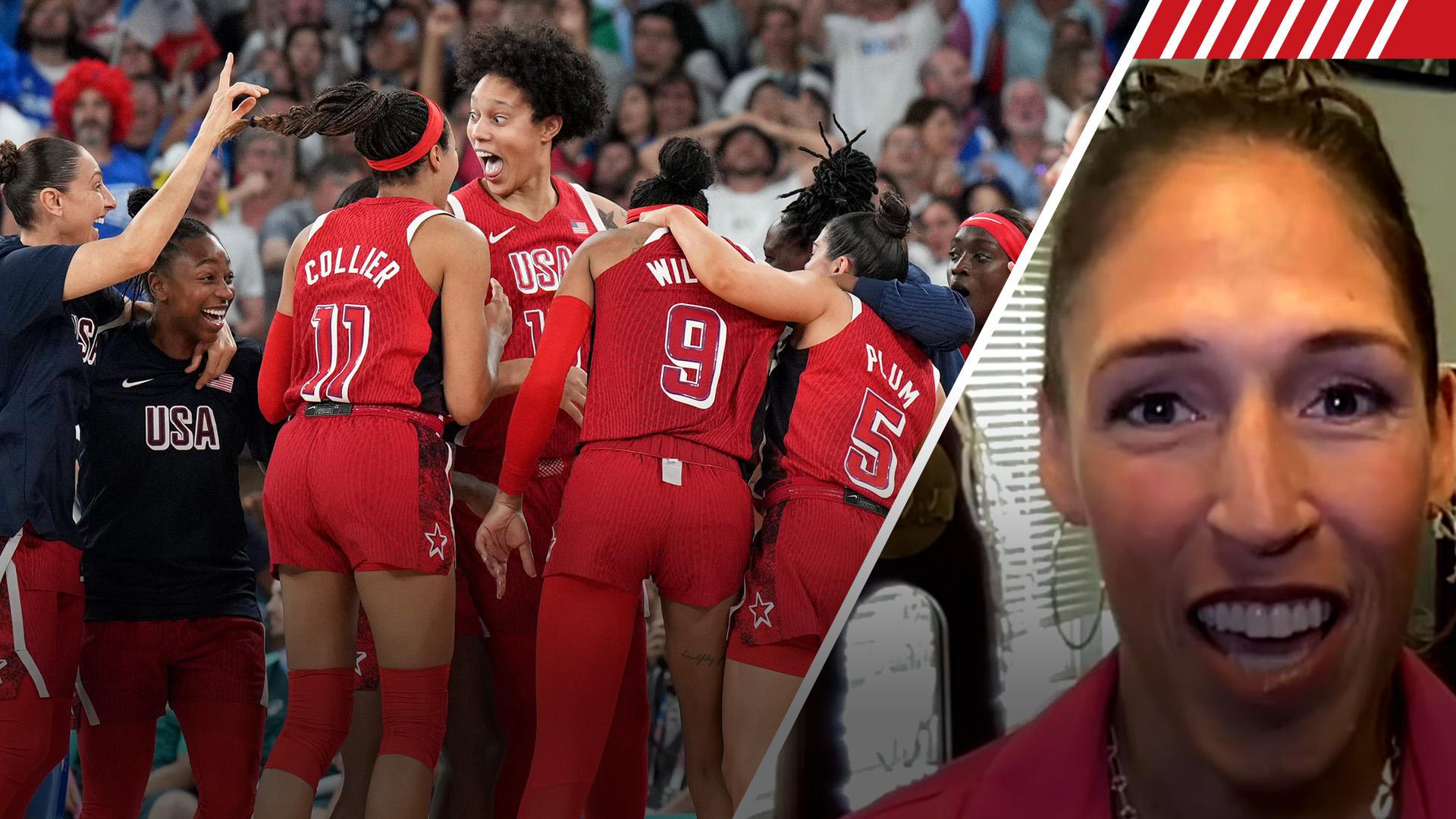 Rebecca Lobo: 'I'm exhausted' after Team USA's win vs. France