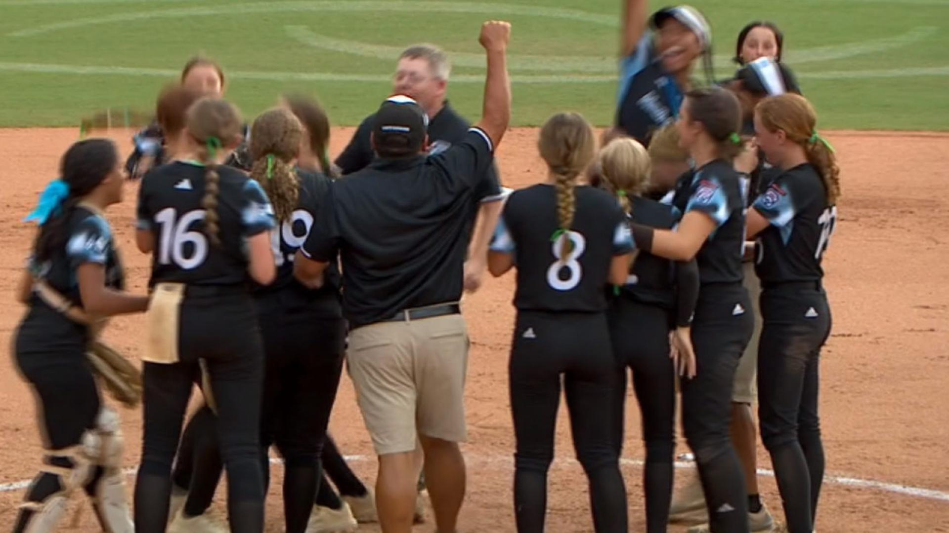 North Carolina celebrates 3rd Little League Softball World Series title