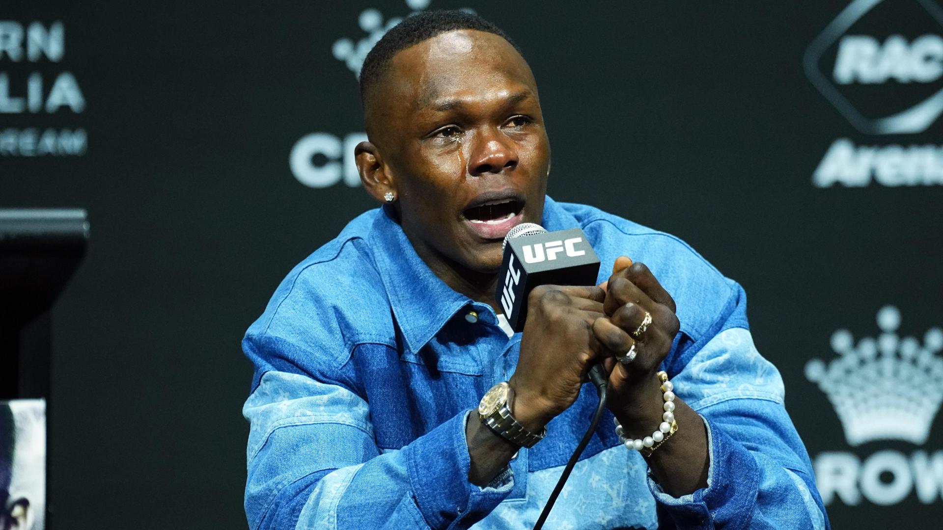 Emotional Adesanya delivers passionate message ahead of UFC 305