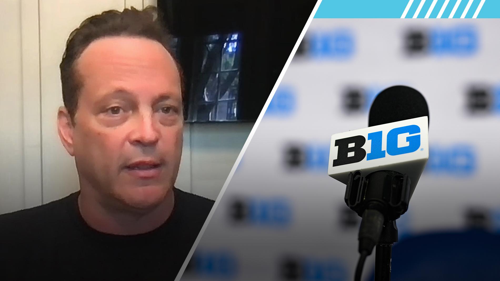 Vince Vaughn tells McAfee he is excited for the new-look Big Ten