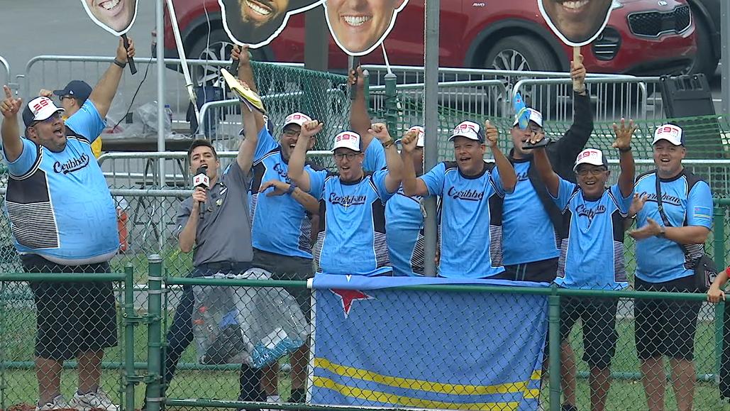 Marching band from Aruba having the time of their lives at LLWS