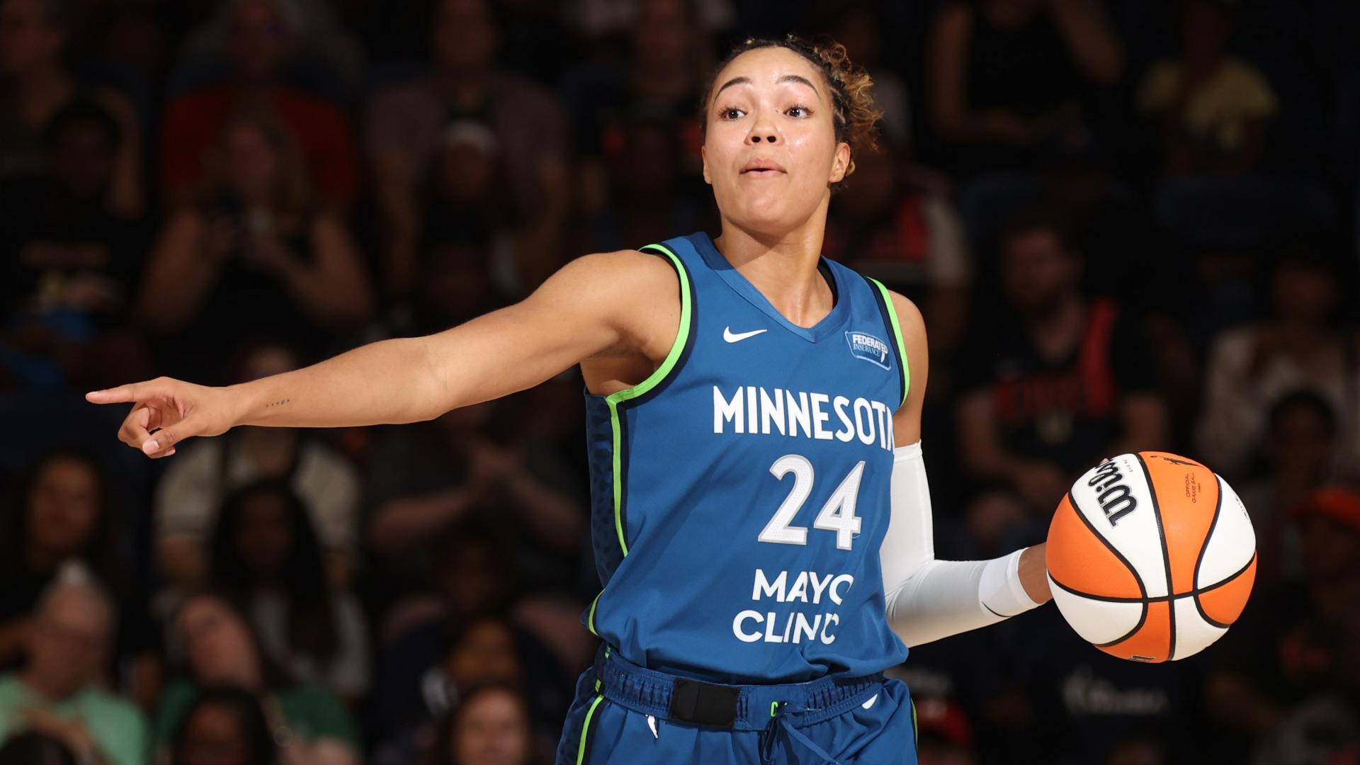 Napheesa Collier scores 30 points in Lynx's win