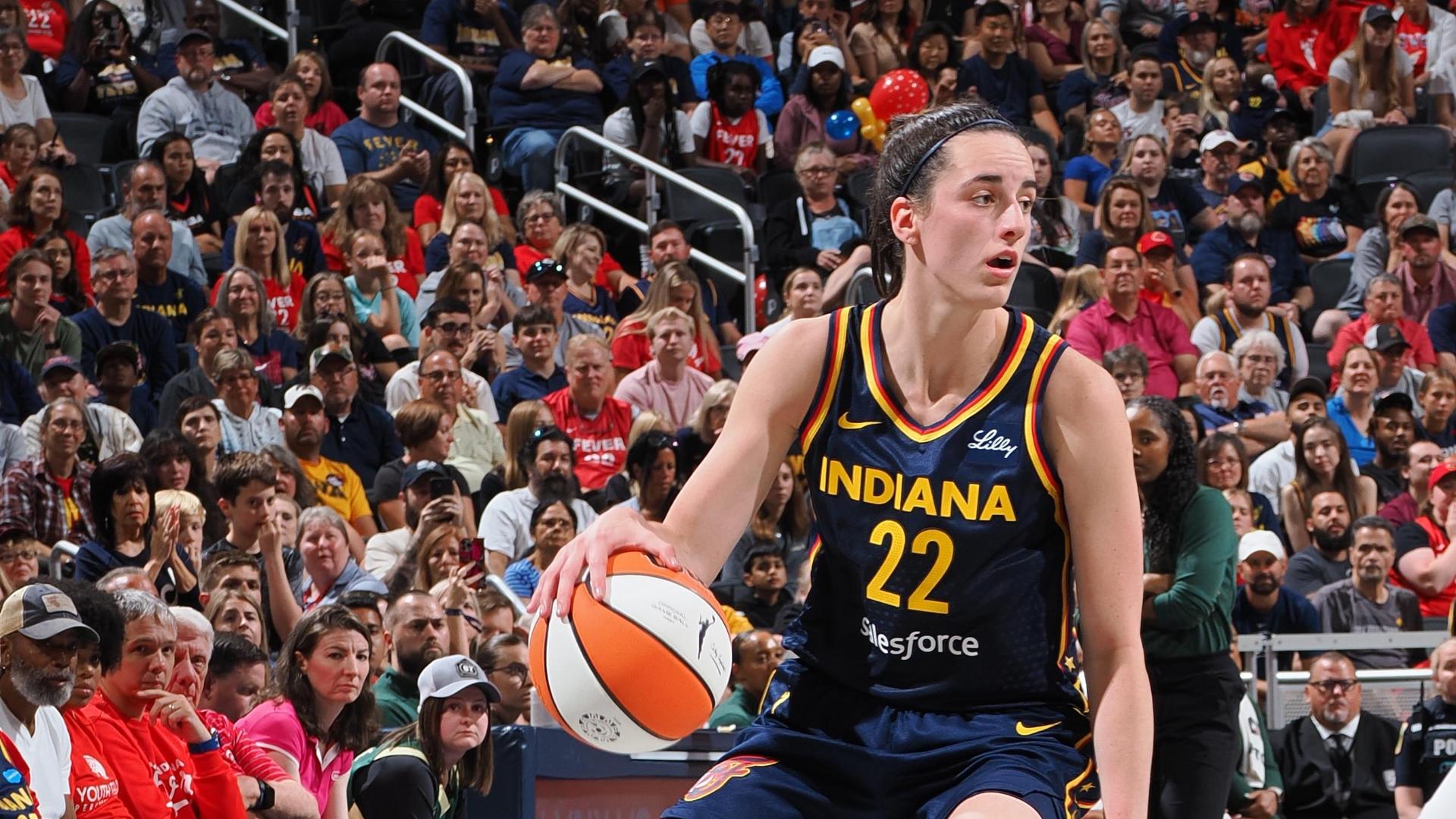 Caitlin Clark scores 23, breaks rookie assist record in Fever win