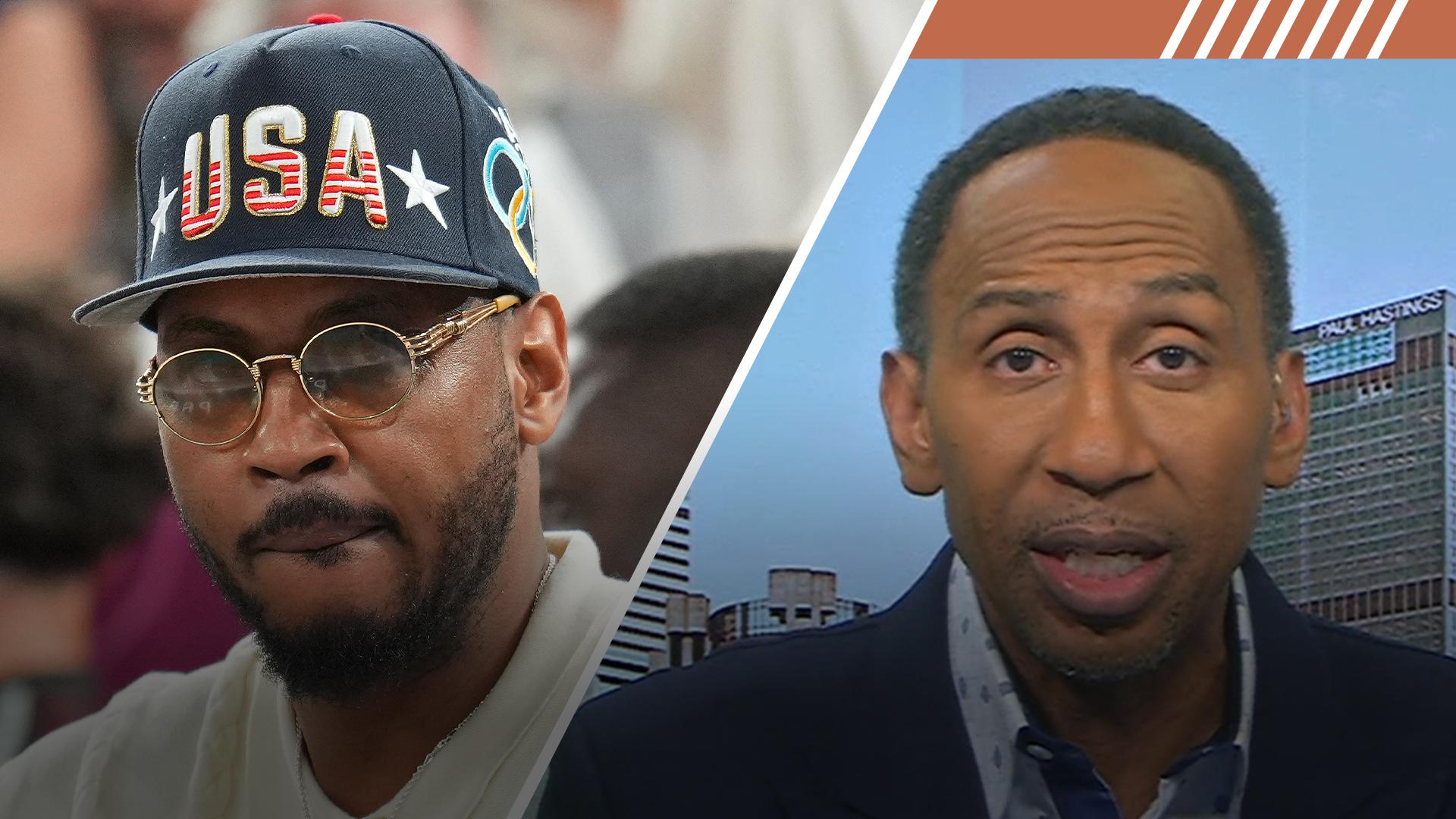 Stephen A.: 'Utterly ridiculous' Melo puts gold medal above winning an NBA ring