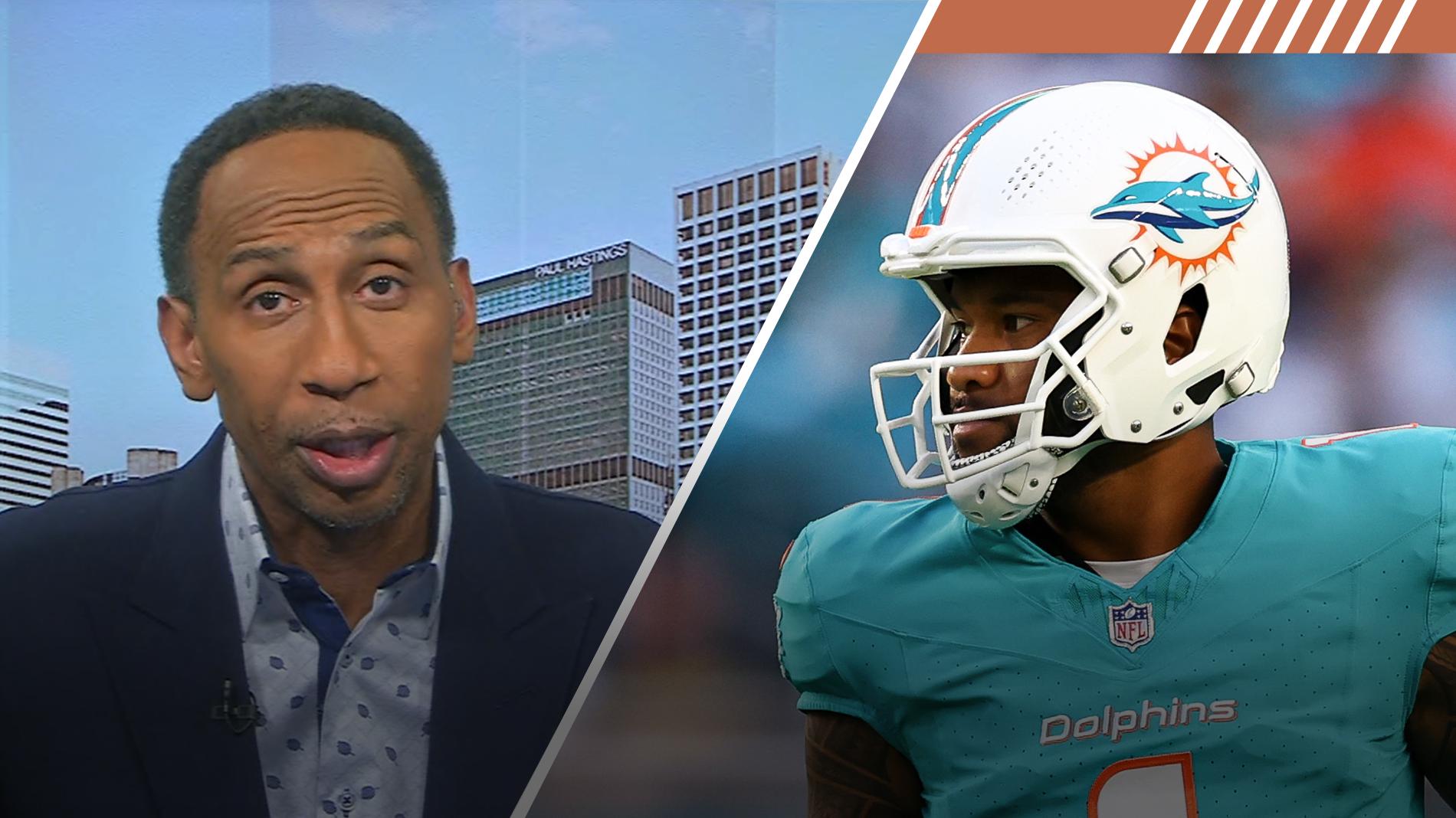 Stephen A.: Brian Flores was forced to play Tua by Dolphins