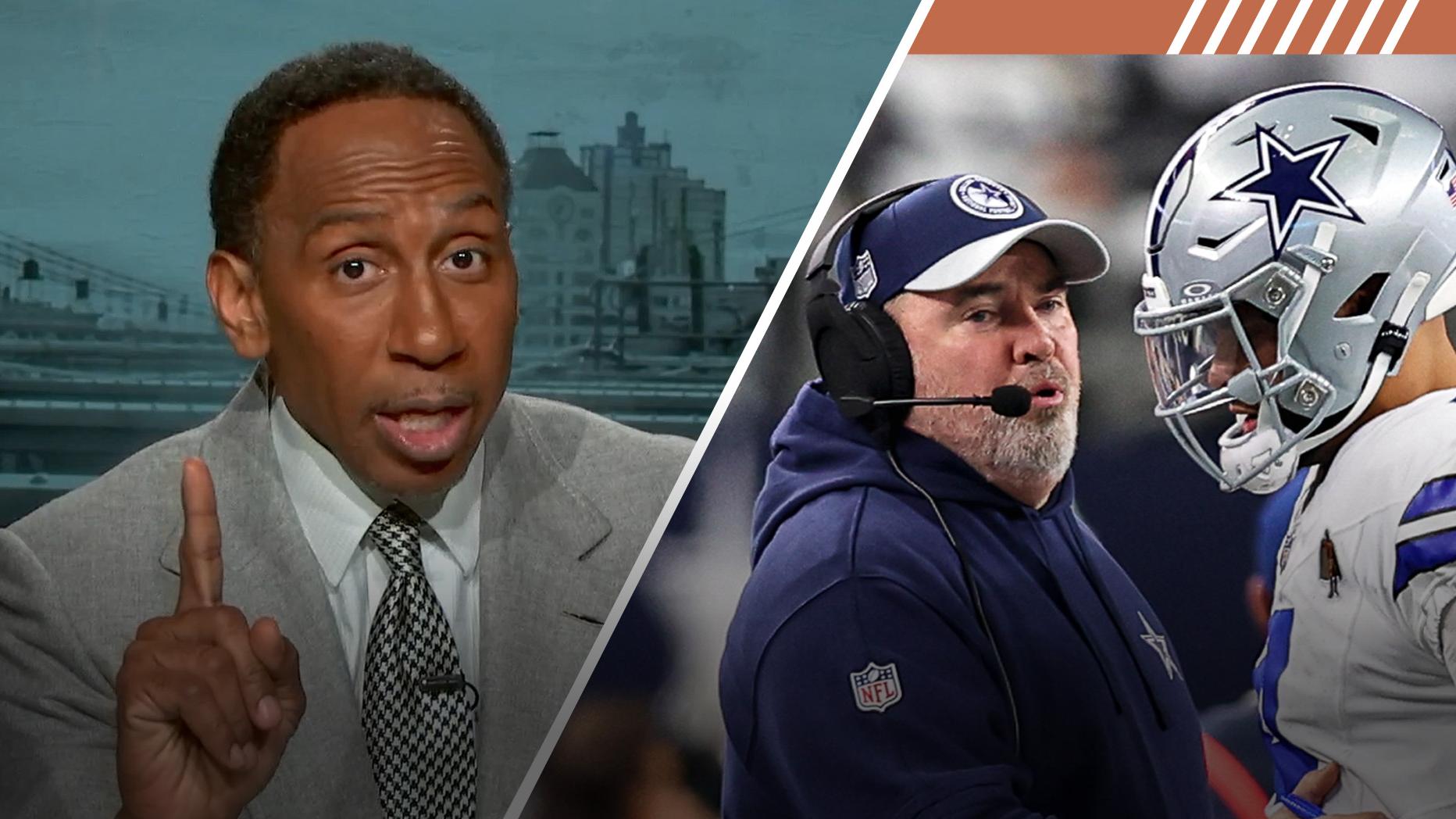 Stephen A. isn't buying Andrew Hawkins' claim that Dak is better under McCarthy