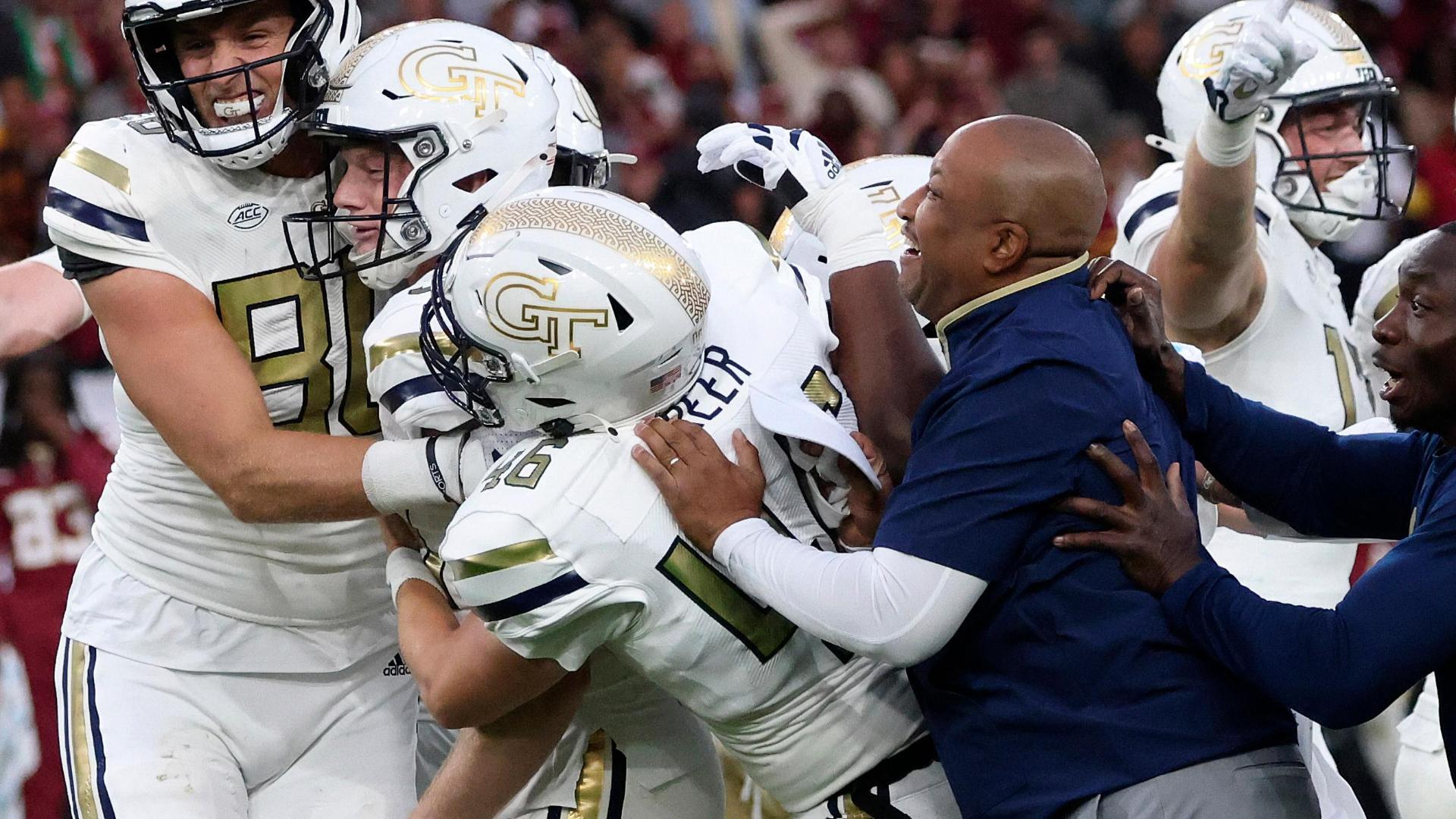 Georgia Tech stuns No. 10 FSU with winning FG as time expires