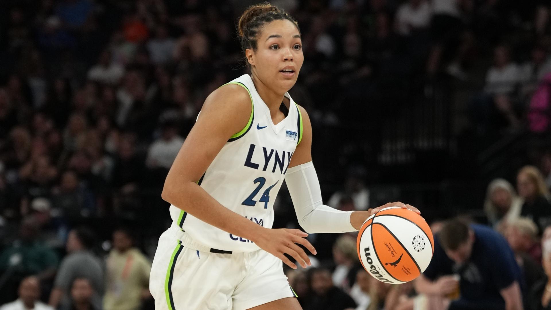 Napheesa Collier dominates for Lynx with 27 points, 18 rebounds