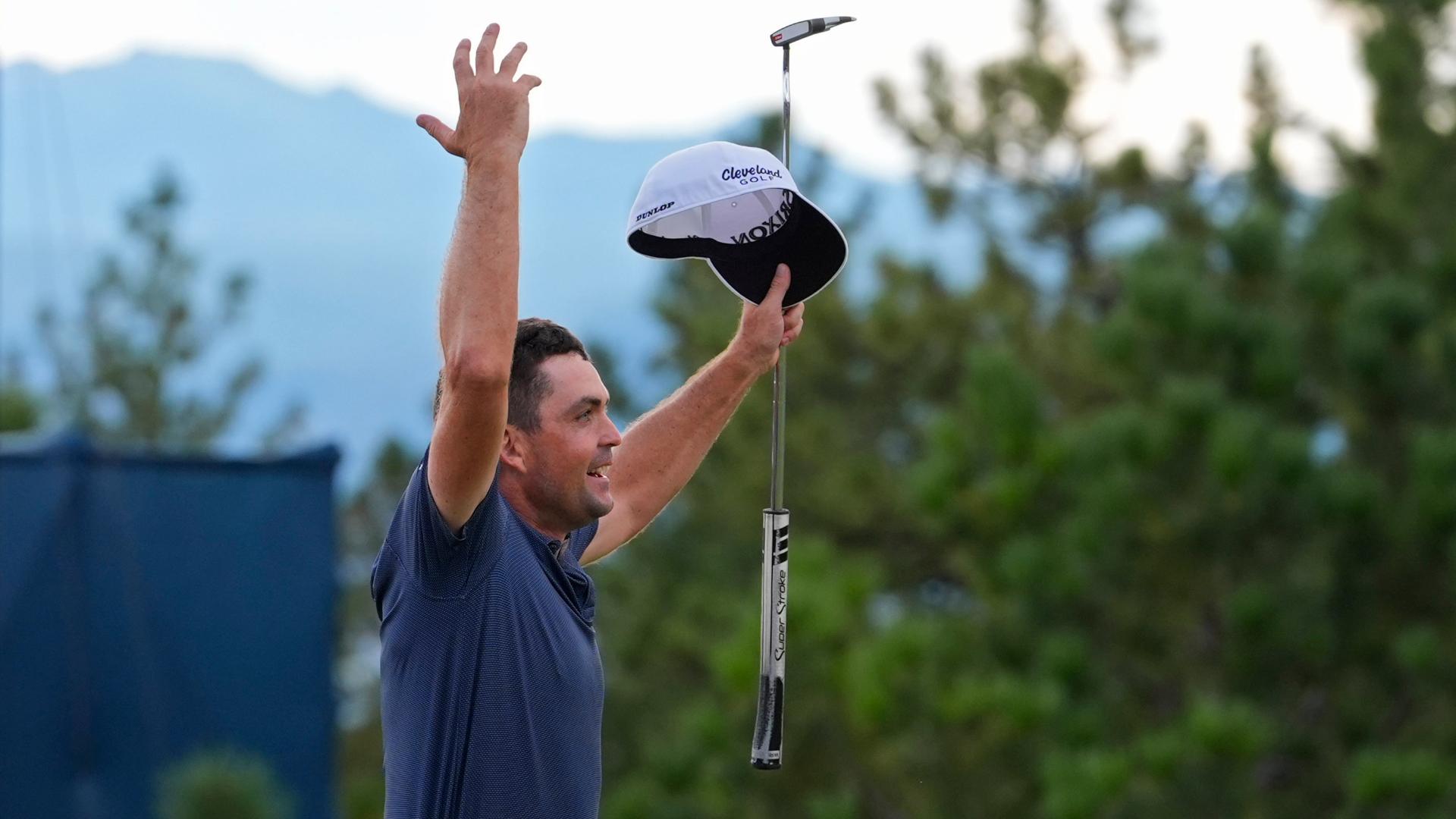 Keegan Bradley fired up after winning BMW Championship