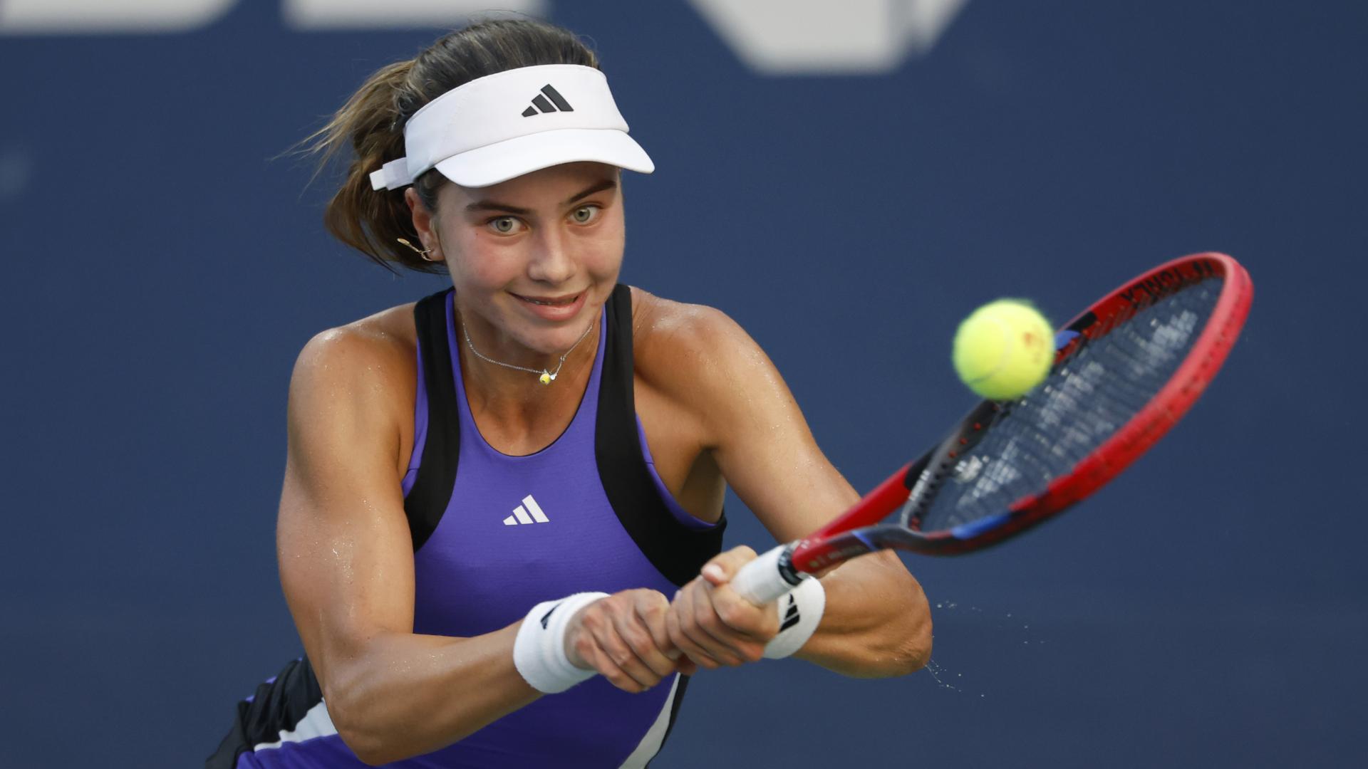 16-year old American Iva Jovic advances in US Open opening round