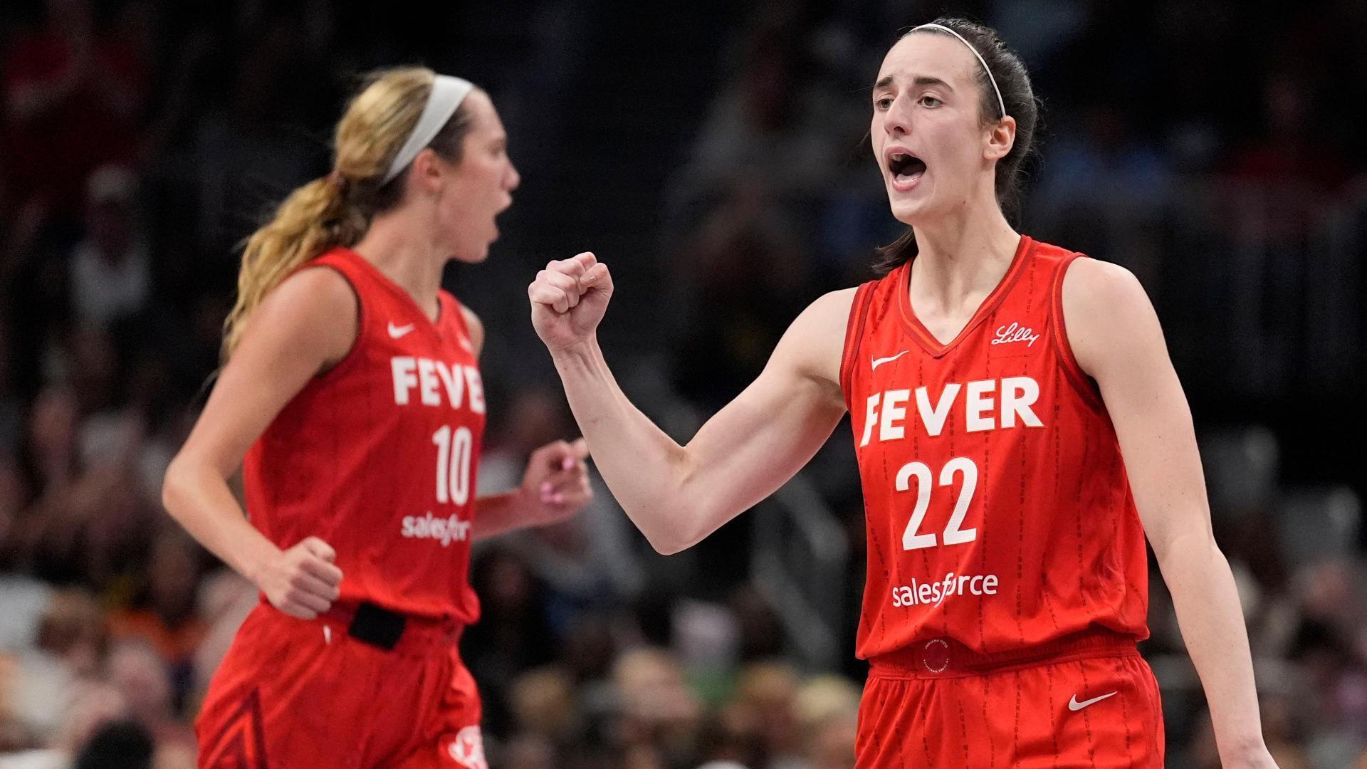 Caitlin Clark's 19-point game helps Fever top Dream