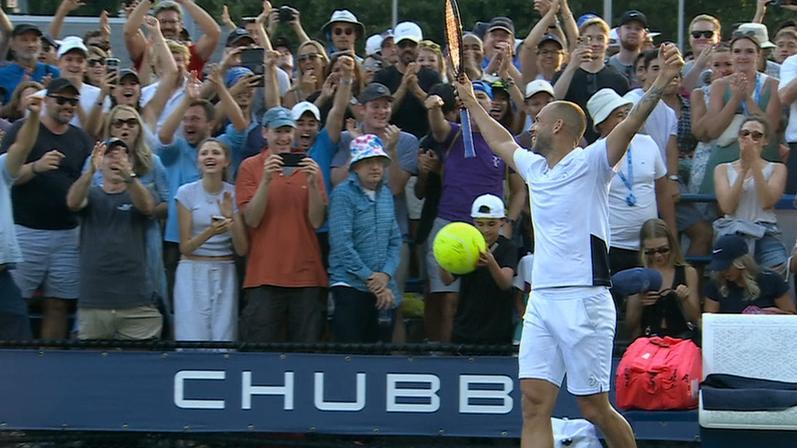 Dan Evans comes back to beat Karen Khachanov in longest US Open match ever