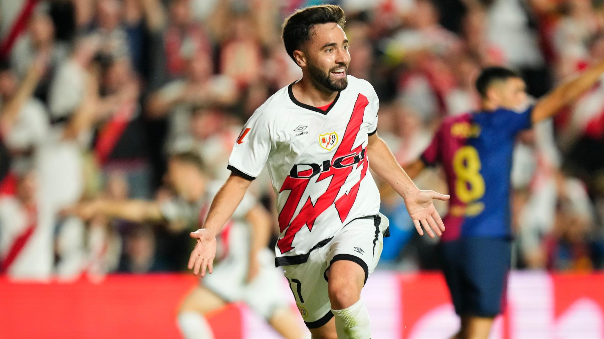 Rayo Vallecano take shock lead over Barcelona