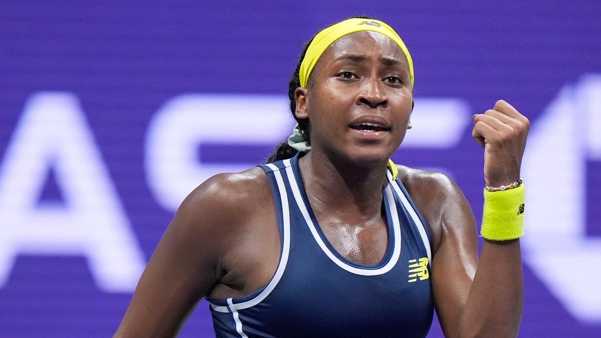 Coco Gauff cruises into the 3rd round of the US Open