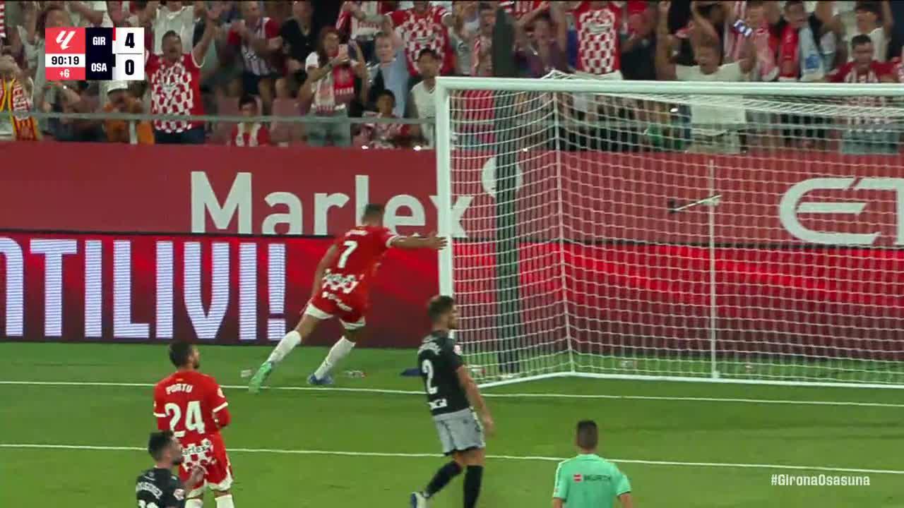 Cristhian Stuani scores goal for Girona