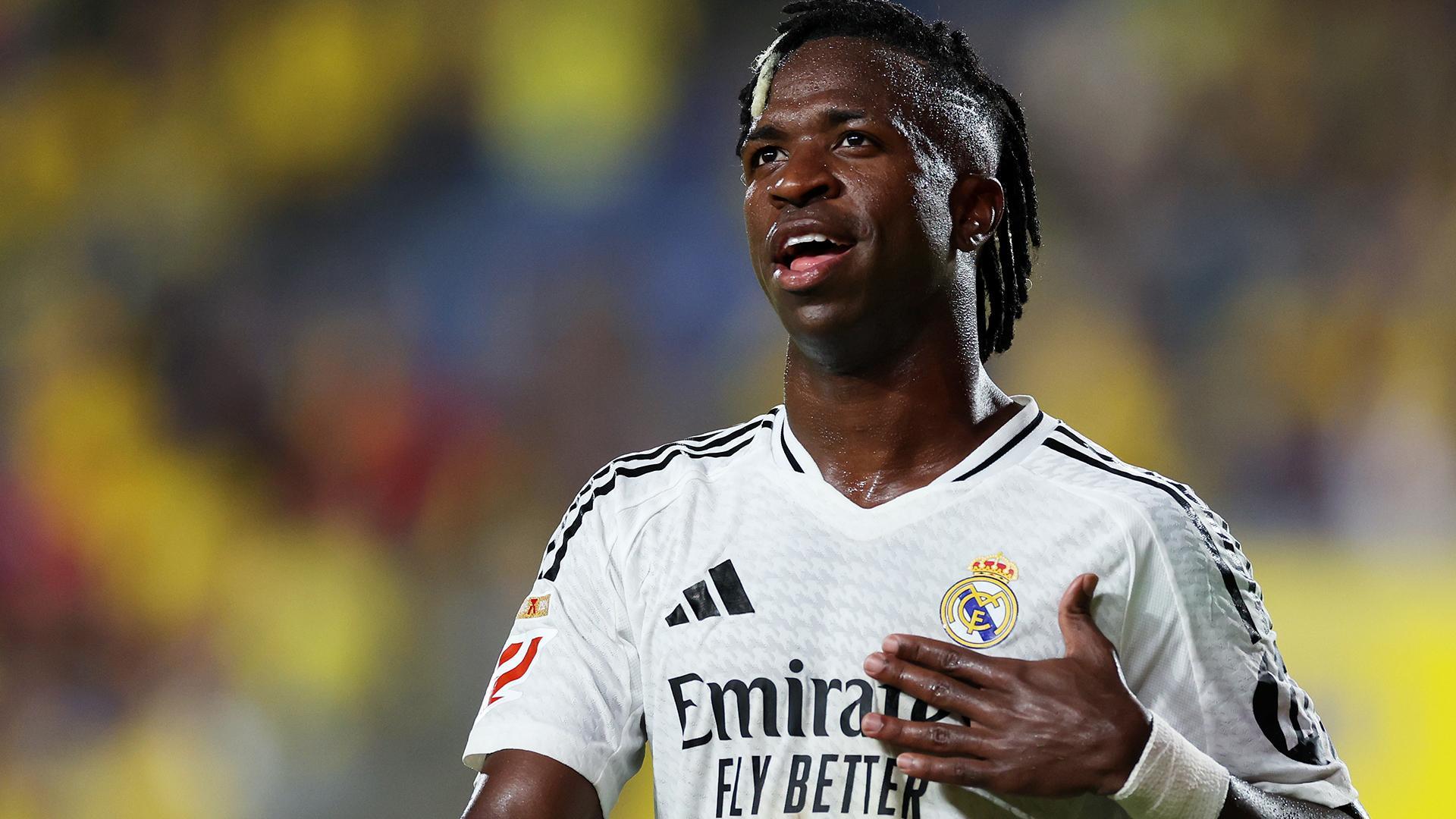 Vinicius Junior spares Real's blushes in 1-1 draw with Las Palmas