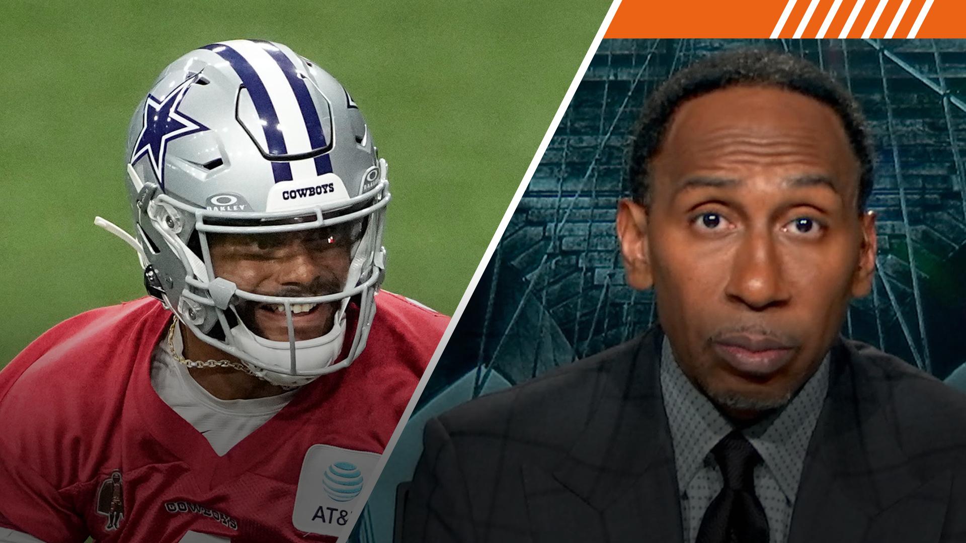 Stephen A. questions if Dak is worthy of a big contract extension