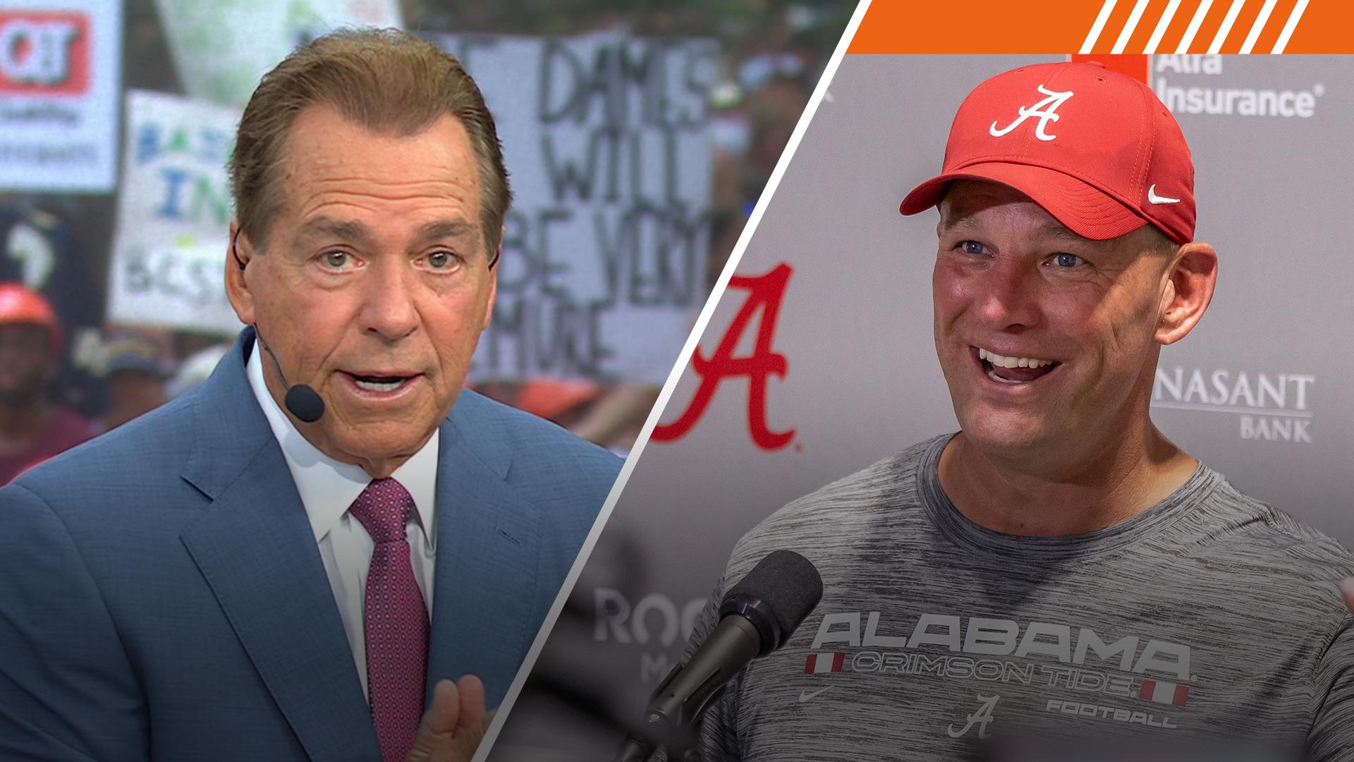 Saban: 'Really excited for what Kalen is going to do for Alabama'