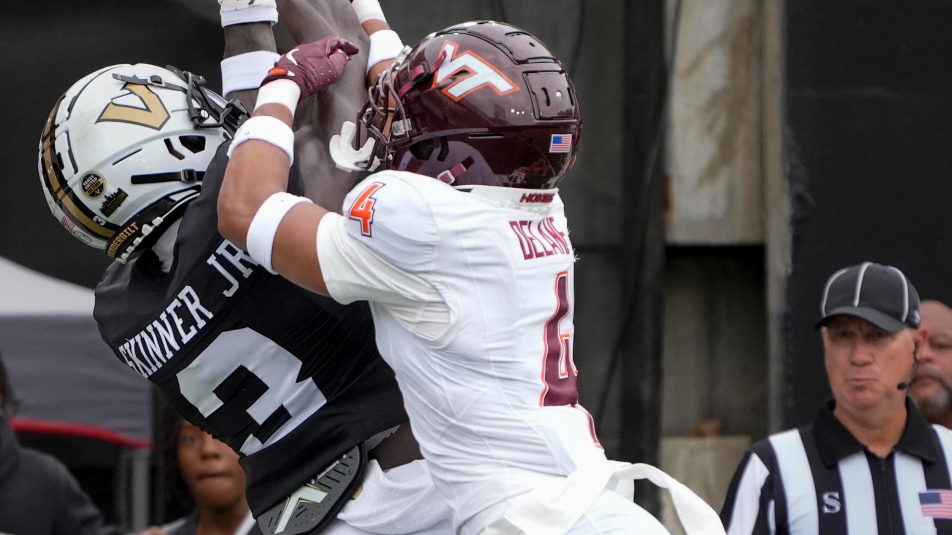 Quincy Skinner Jr. makes a ridiculous grab for a Vandy TD