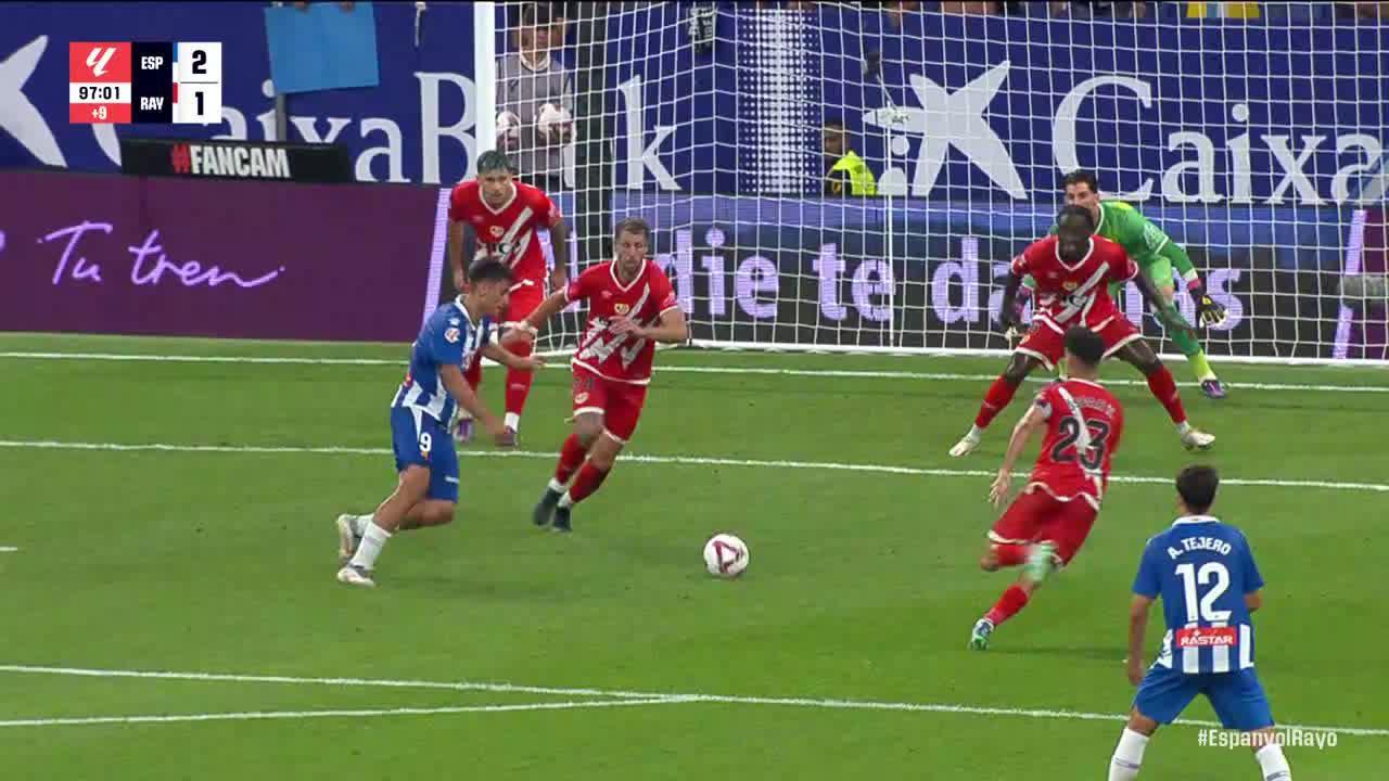 Alejo Veliz scores goal for Espanyol