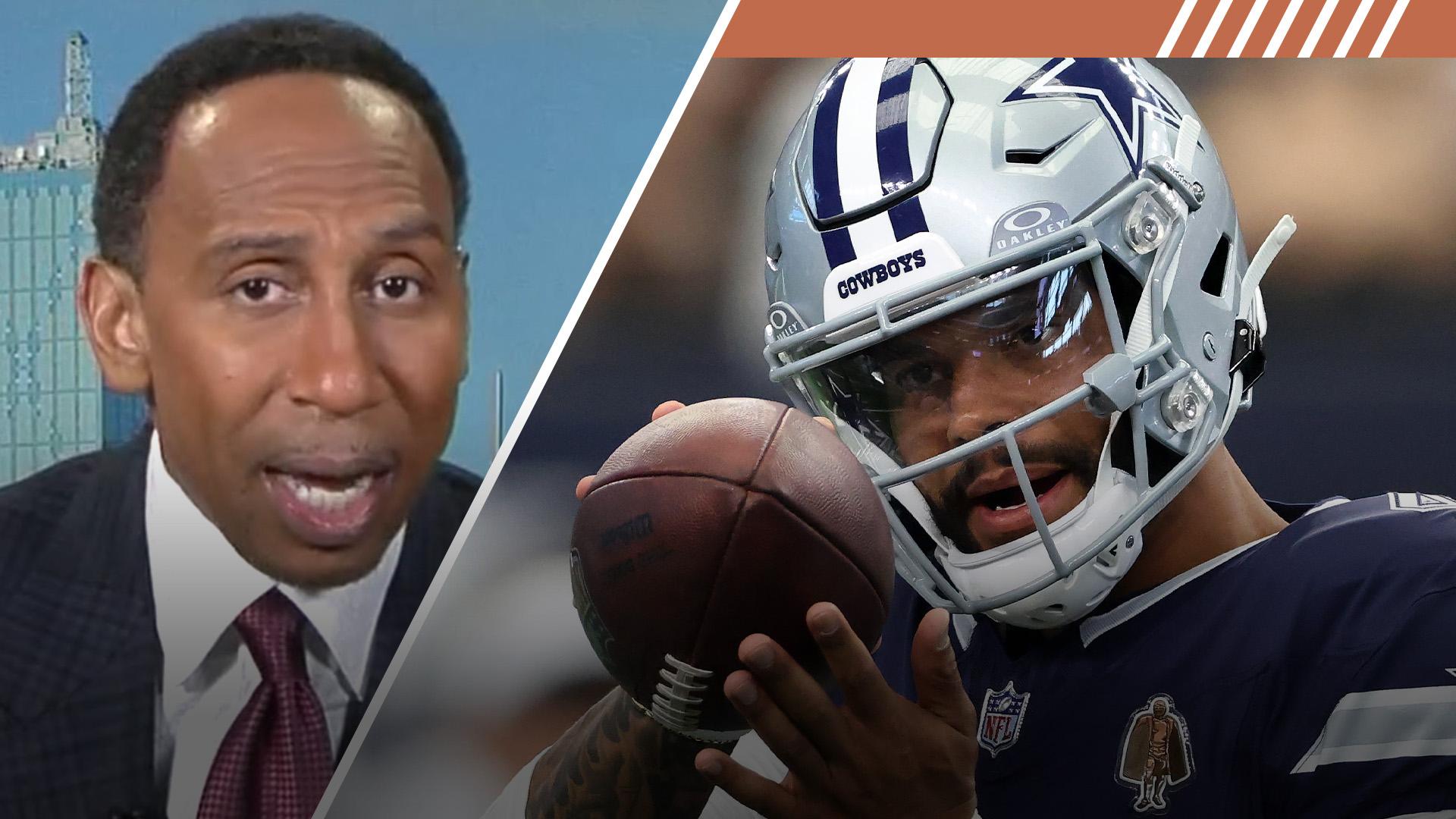 Stephen A. fired up over Dak MVP talk: 'Who gives a damn?!'