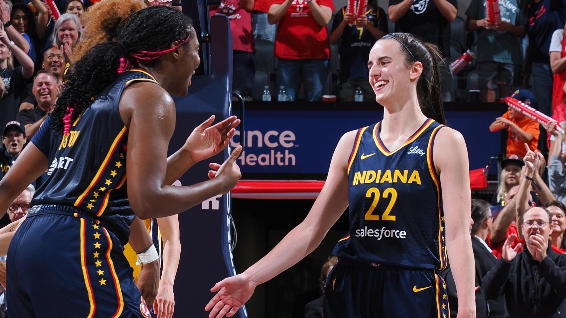 Fever fans erupt as Caitlin Clark secures her 2nd triple-double