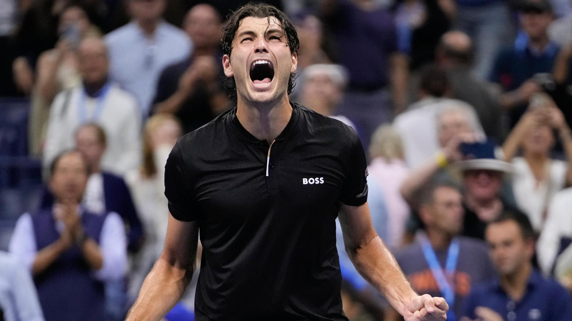 Taylor Fritz defeats Frances Tiafoe to advance to men's US Open final