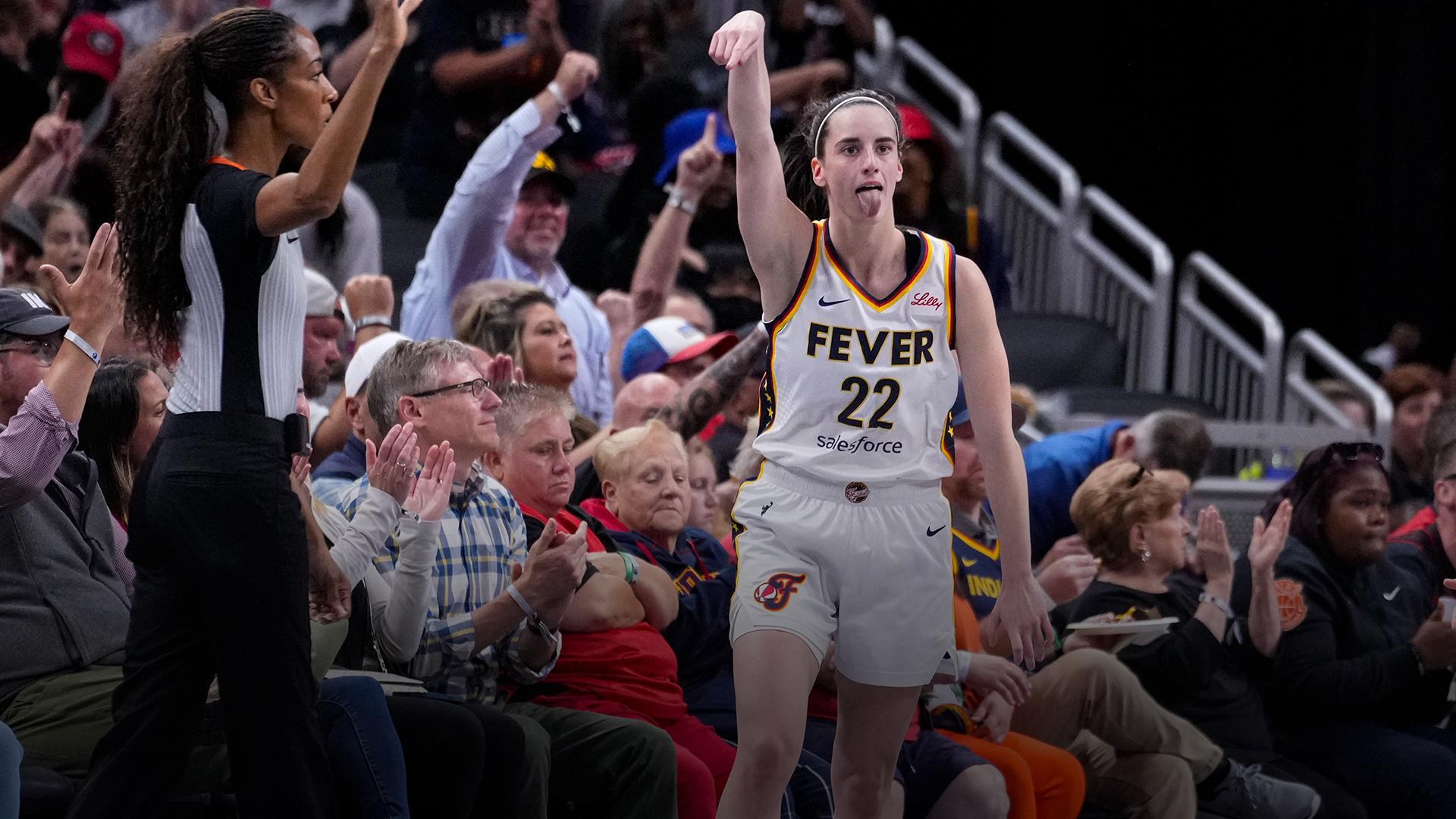 Caitlin Clark drops 25 points in Fever's loss