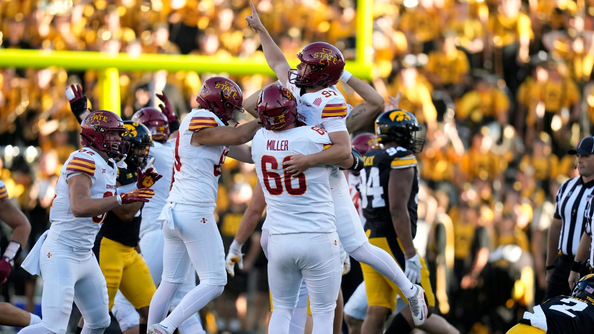 Iowa State drills game-winning 54-yard FG to upend Iowa