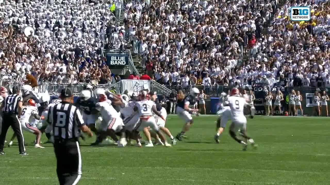 Singleton's 41-yard house call helps Penn State pull away