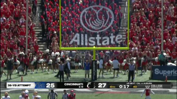 Cincinnati football score discount