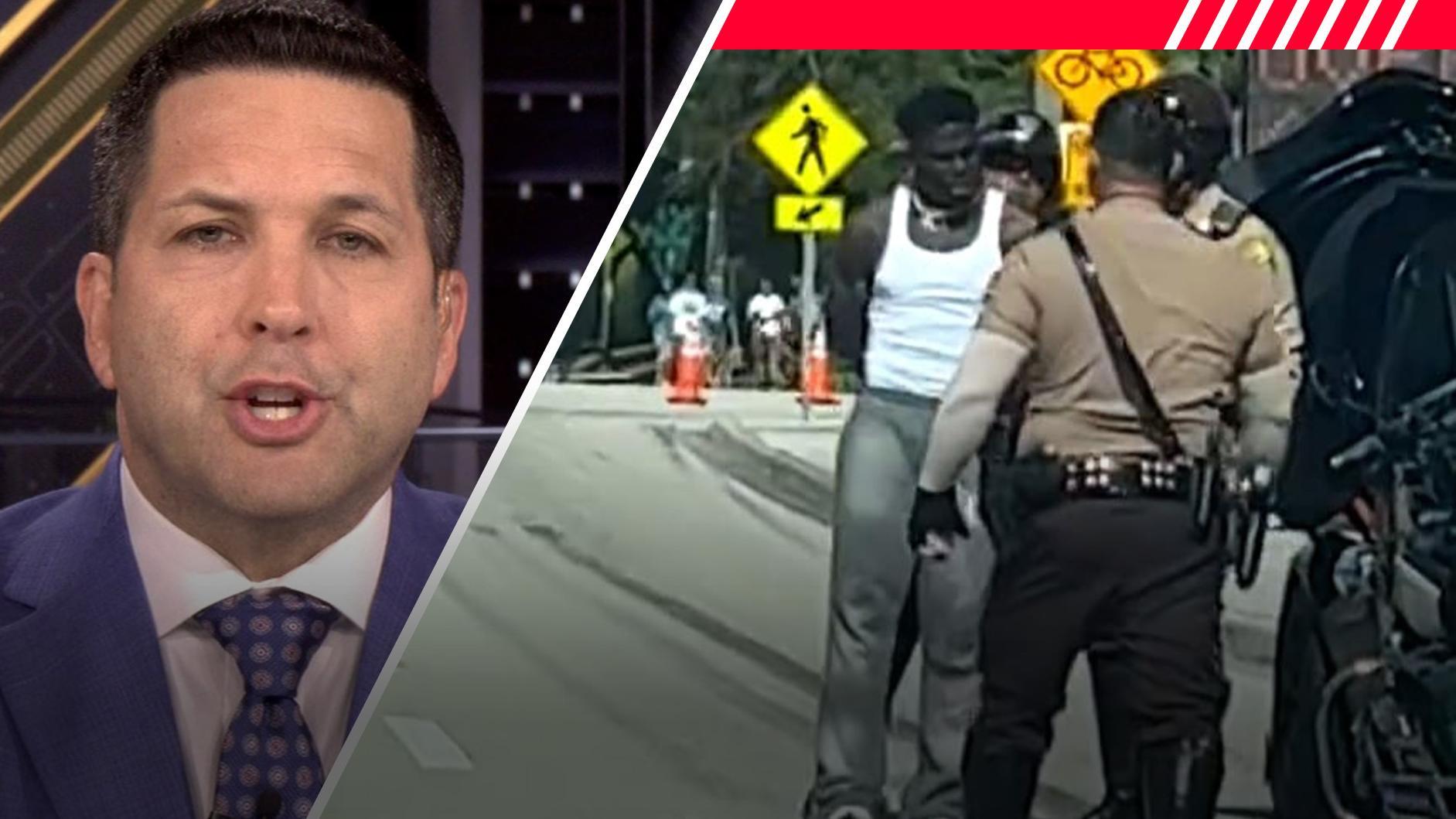 Schefter: Tyreek Hill detained by police outside stadium