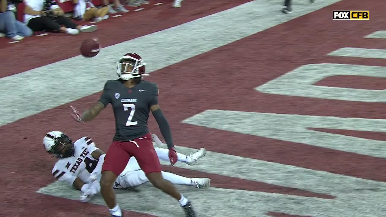 WSU's Kyle Williams catches deflected ball for incredible TD