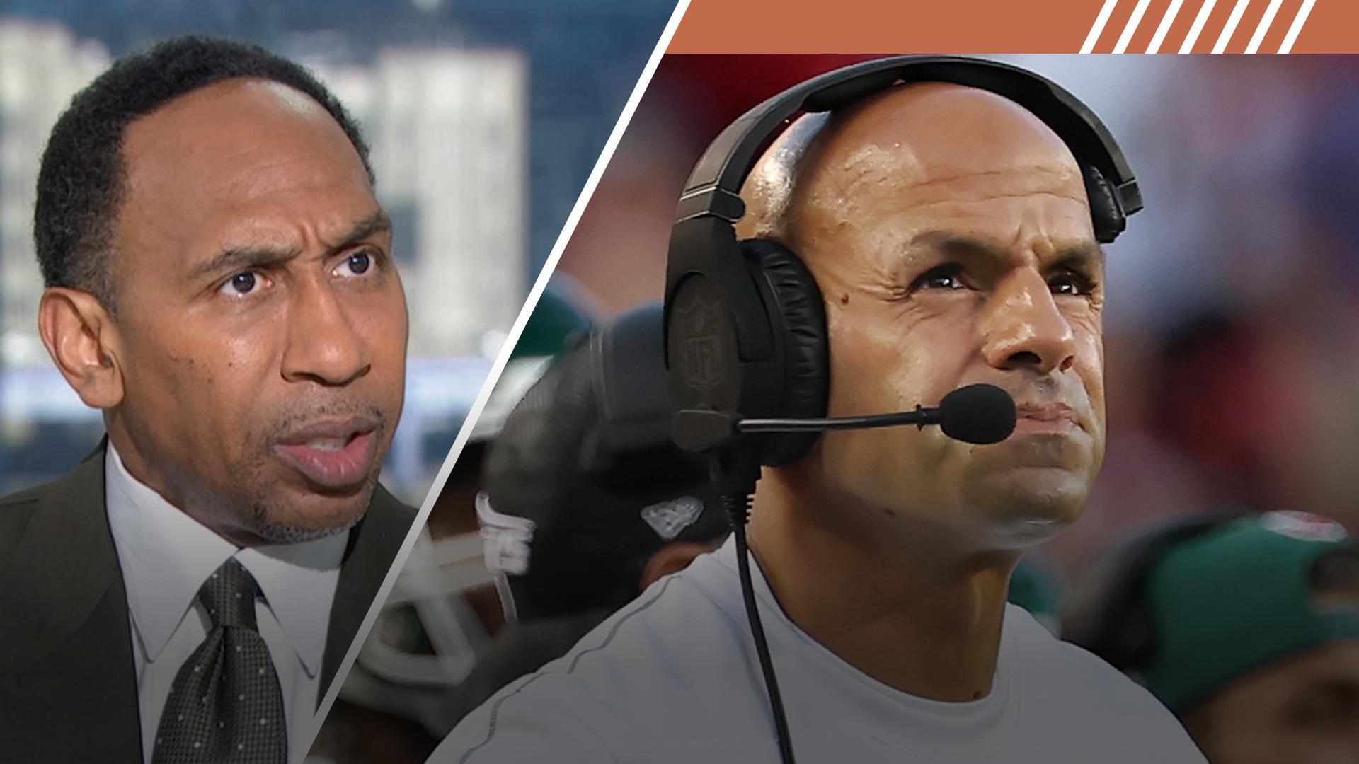 Stephen A. on Jets loss: 'Robert Saleh is on the clock'