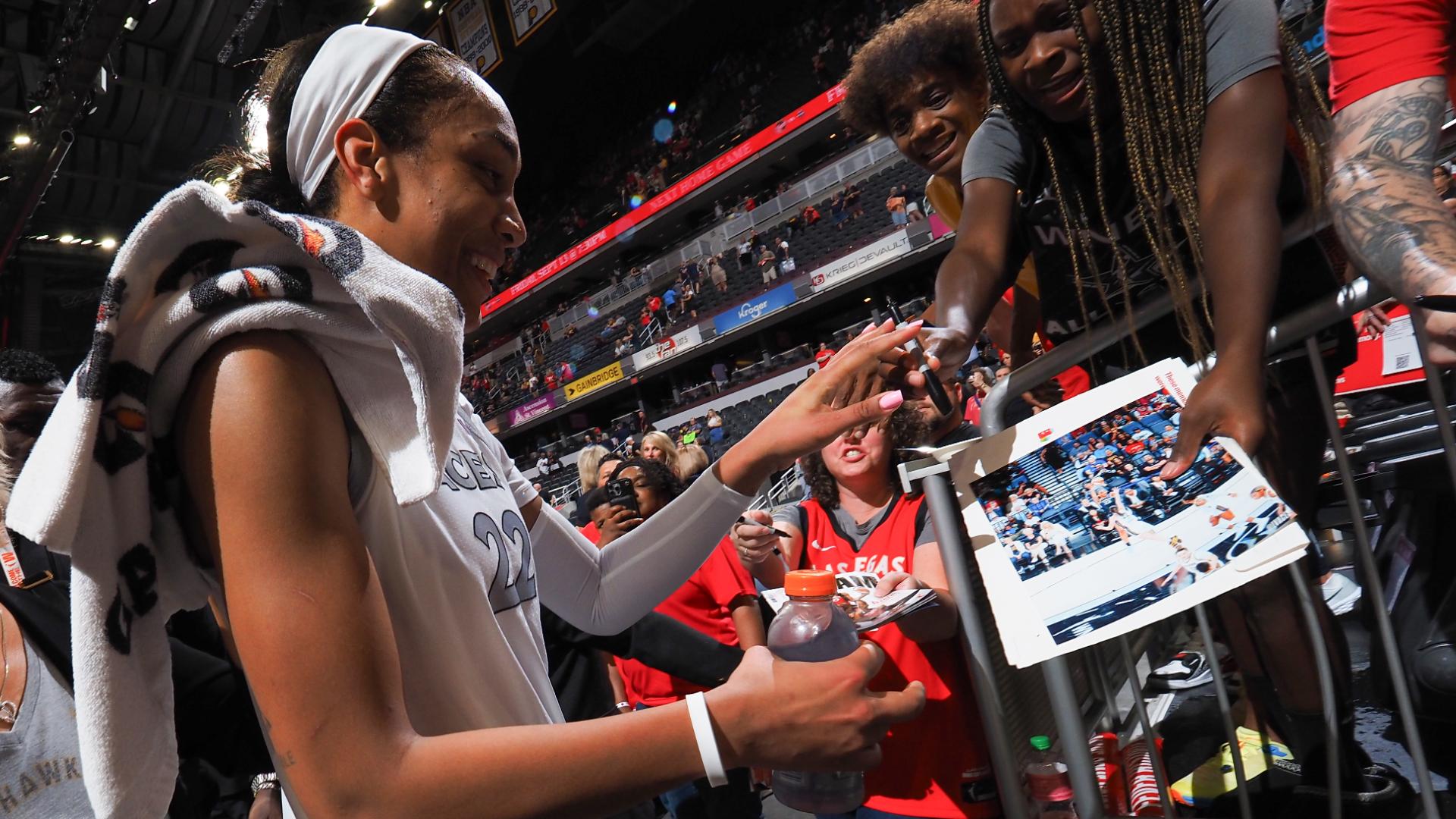 How A'ja Wilson made WNBA history