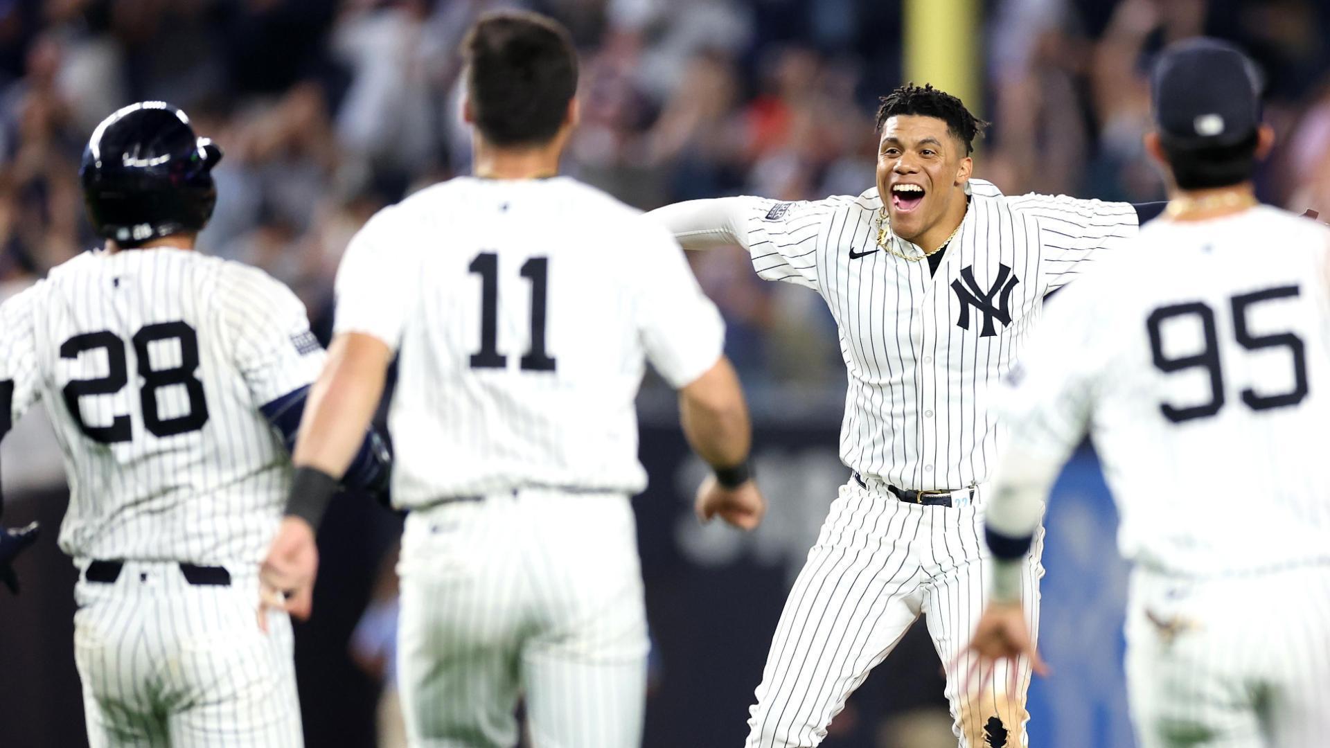 Juan Soto's double up the middle walks it off for Yankees in 10th