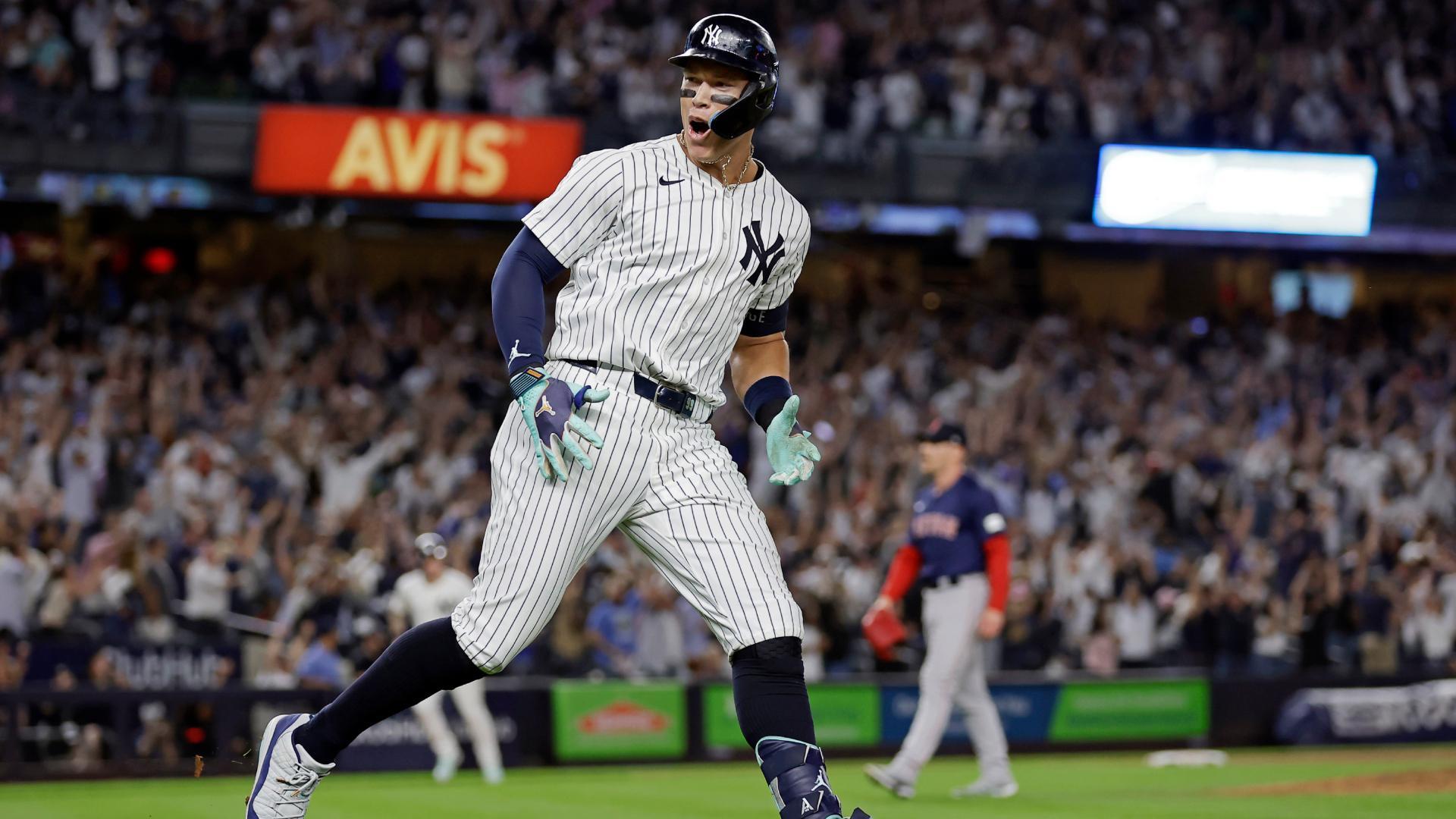 Aaron Judge snaps 16-game streak without a HR with a grand slam