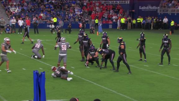 'That's bad acting': UNLV player appears to fake injury before 3rd-down play - ESPN Video
