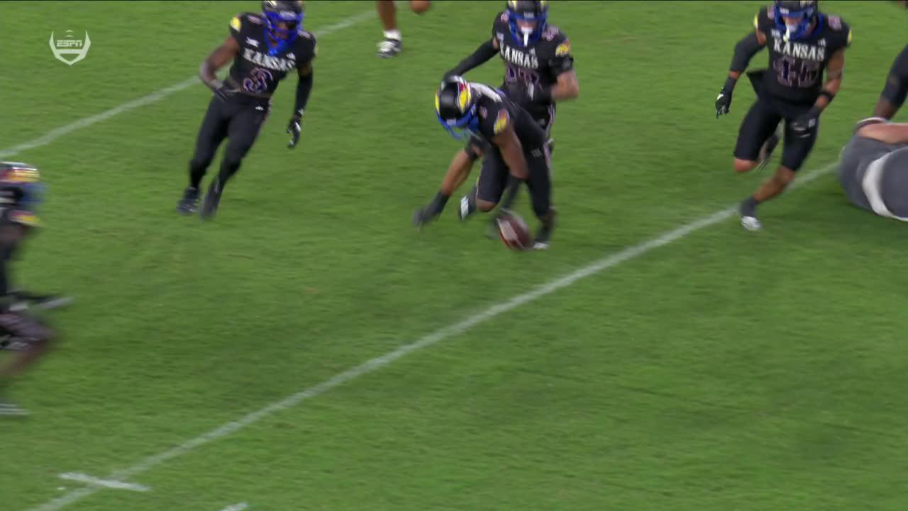 UNLV somehow comes up with wild fumble vs. Kansas