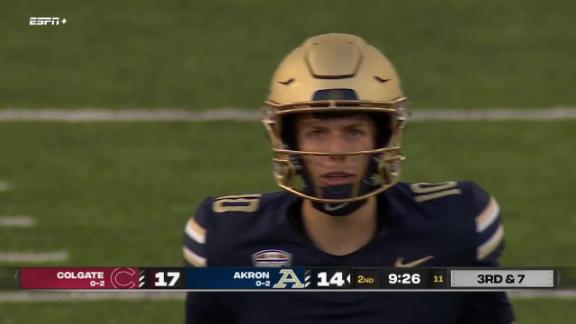 Akron 31-20 Colgate (Sep 14, 2024) Final Score - ESPN
