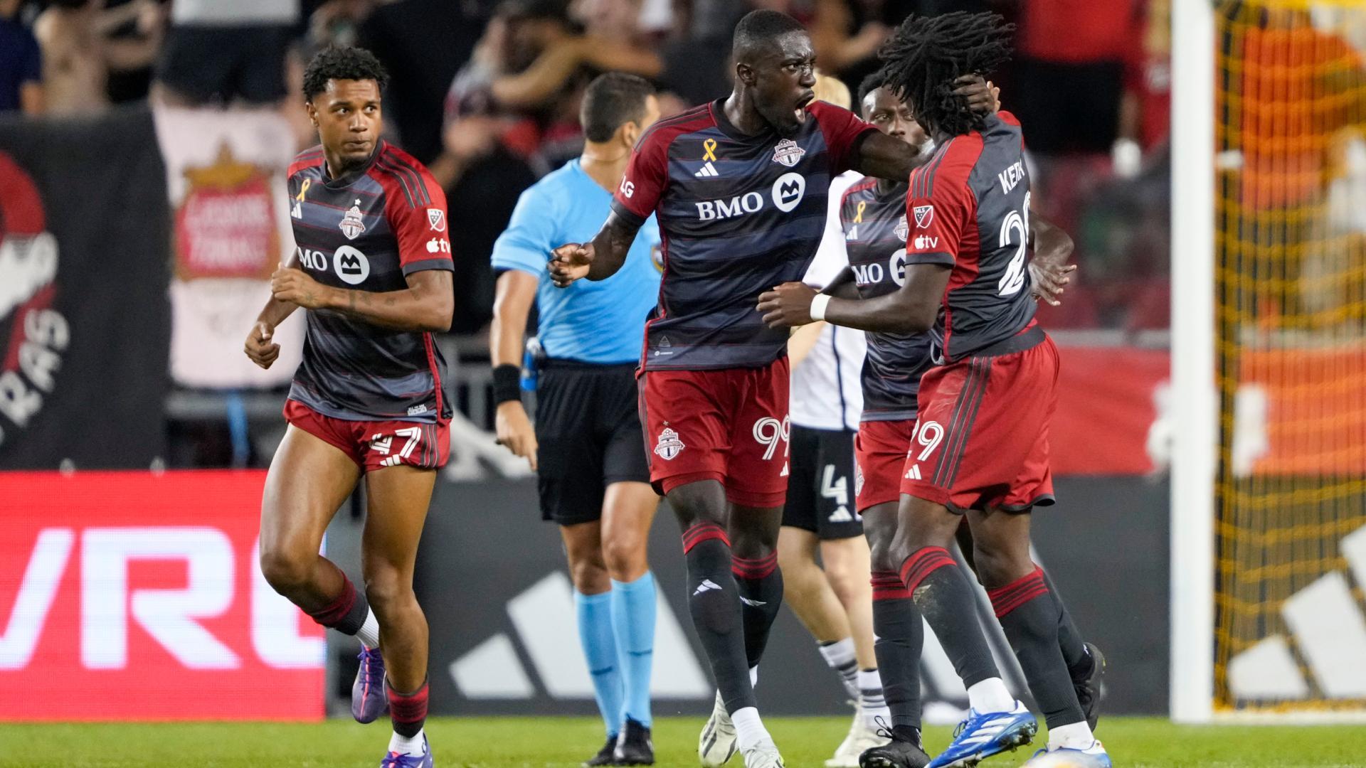 Goal! Deandre Kerr scores and puts Toronto up 2-0