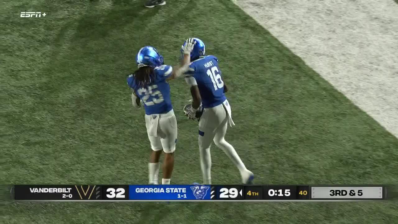 Georgia State stuns Vandy with go-ahead TD in closing moments