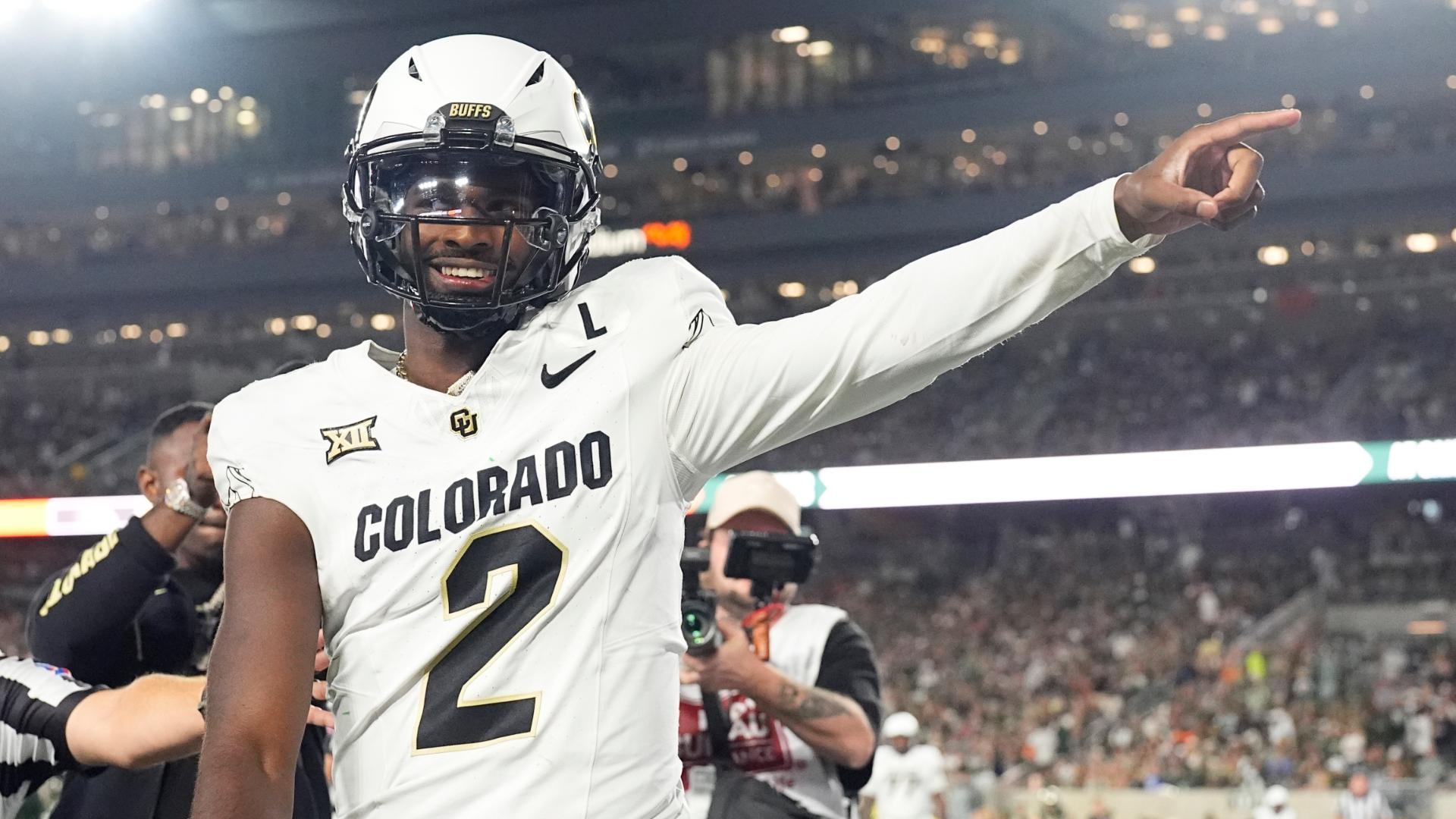 Shedeur Sanders throws 4 TDs as Colorado handles Colorado State