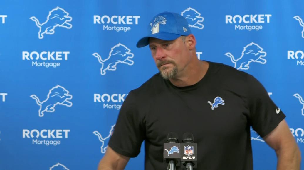 Dan Campbell emotional after Lions' loss: '100 percent on me'